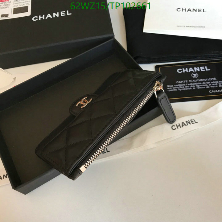 Chanel Bags ( 4A )-Wallet-,Code: TP102661,$: 62USD