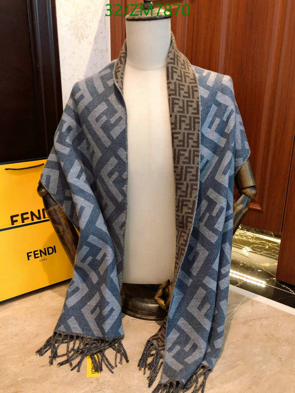 Scarf-Fendi, Code: ZM7870,$: 32USD