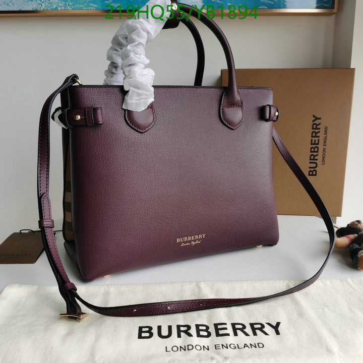 Burberry Bag-(Mirror)-Handbag-,Code: YB1894,$: 219USD