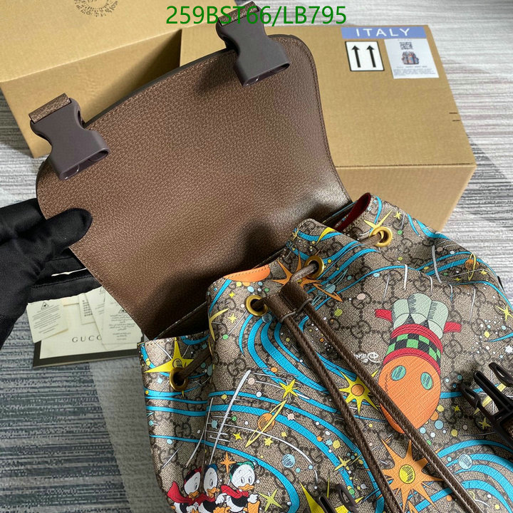 Gucci Bag-(Mirror)-Backpack-,Code: LB795,$: 259USD