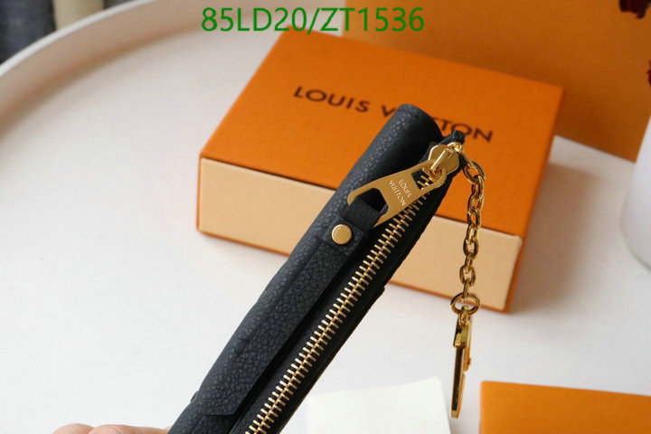 LV Bags-(Mirror)-Wallet-,Code: ZT1536,$: 85USD