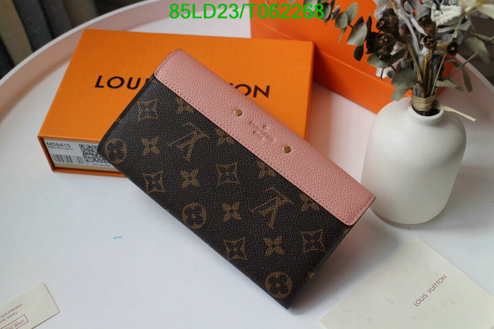 LV Bags-(Mirror)-Wallet-,Code: T062268,$: 85USD