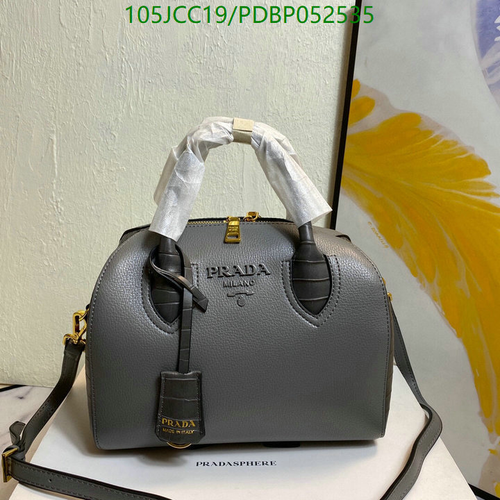 Prada Bag-(4A)-Handbag-,Code: PDBP052535,$: 105USD