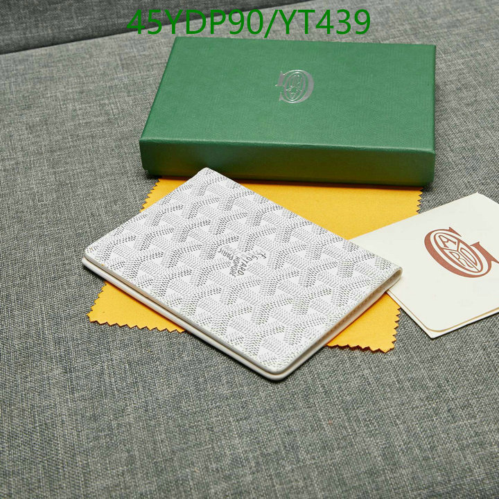 Goyard Bag-(Mirror)-Wallet-,Code: YT439,$: 45USD