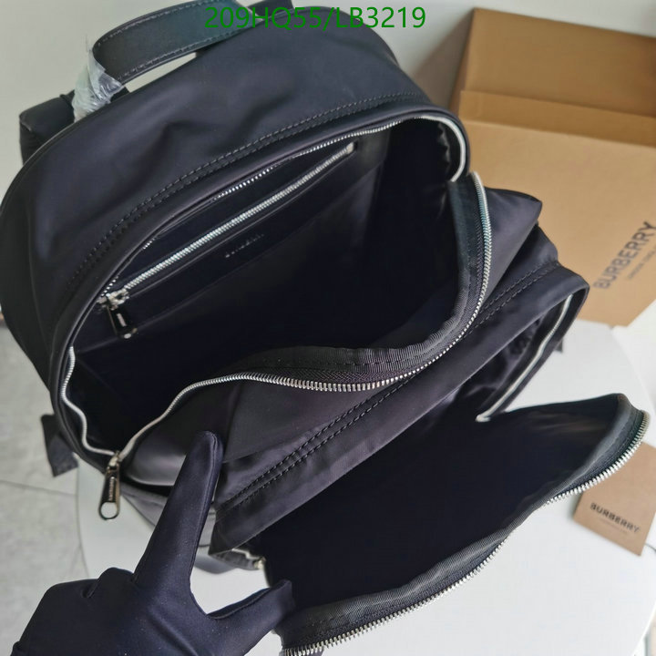 Burberry Bag-(Mirror)-Backpack-,Code: LB3219,$: 209USD