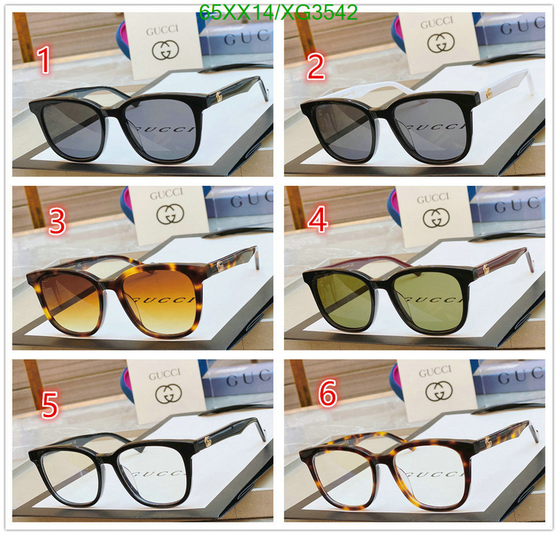 Glasses-Gucci, Code: XG3542,$: 65USD