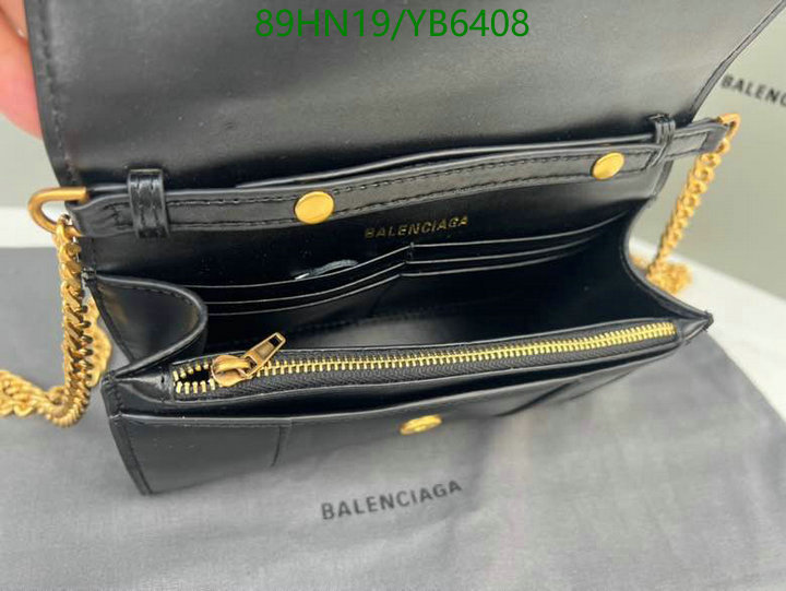 Balenciaga Bag-(4A)-Hourglass-,Code: YB6408,$: 89USD