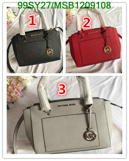 Michael Kors Bag-(4A)-Handbag-,Code: MSB1209108,$: 99USD