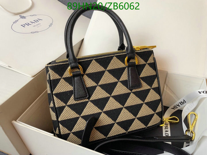 Prada Bag-(4A)-Handbag-,Code: ZB6062,$: 89USD