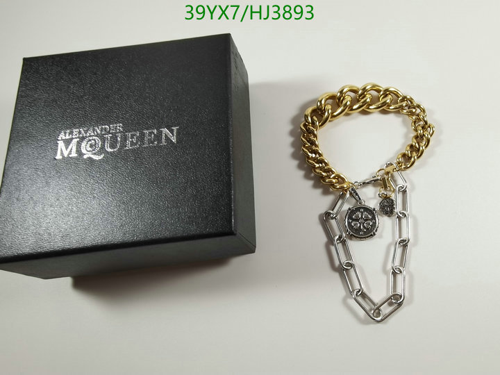 Jewelry-Alexander McQueen, Code: HJ3893,$: 39USD