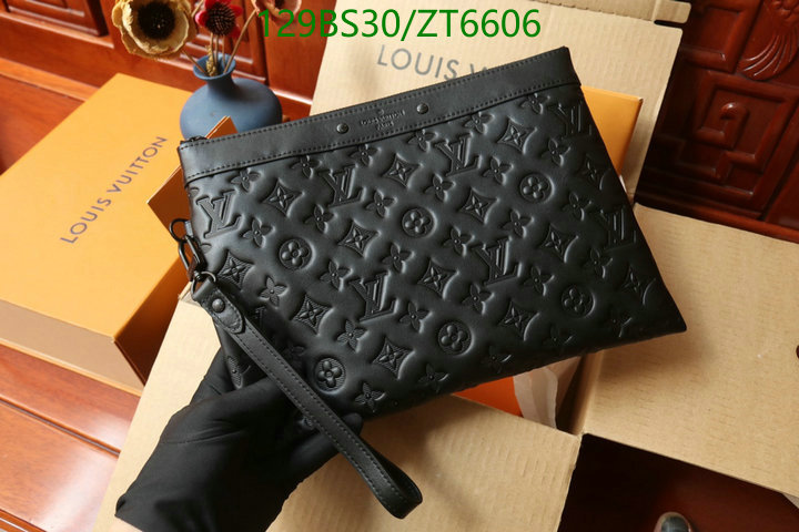 LV Bags-(Mirror)-Wallet-,Code: ZT6606,$: 129USD