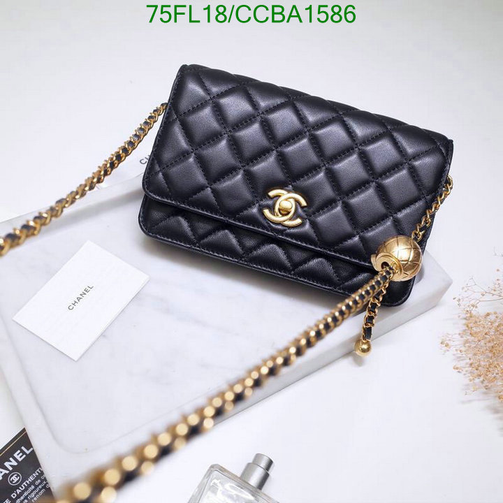 Chanel Bags ( 4A )-Diagonal-,Code: CCBA1586,$: 75USD