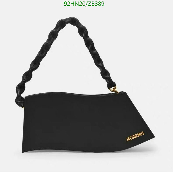 Jacquemus Bag-(4A)-Handbag-,Code: ZB389,$: 92USD