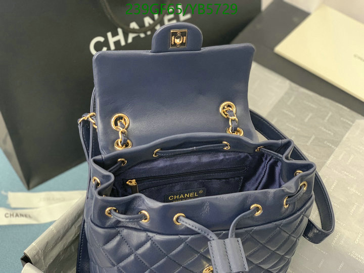 Chanel Bags -(Mirror)-Backpack-,Code: YB5729,$: 239USD