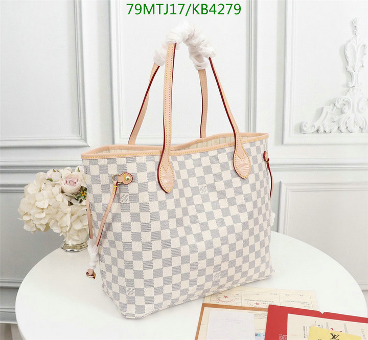 LV Bags-(4A)-Neverfull-,Code: KB4279,$: 79USD
