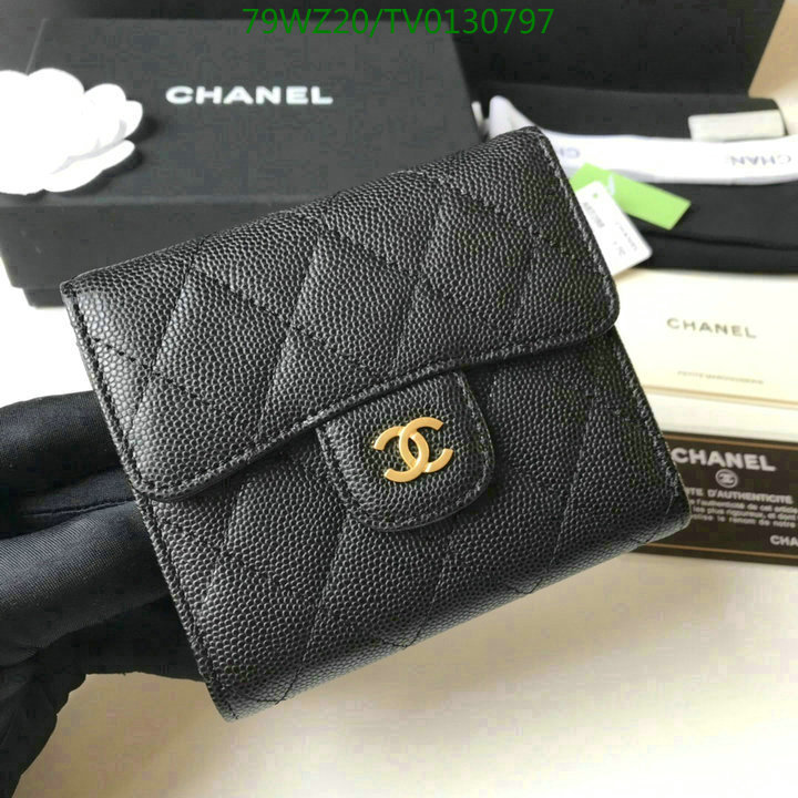 Chanel Bags ( 4A )-Wallet-,Code: TV0130797,$: 79USD