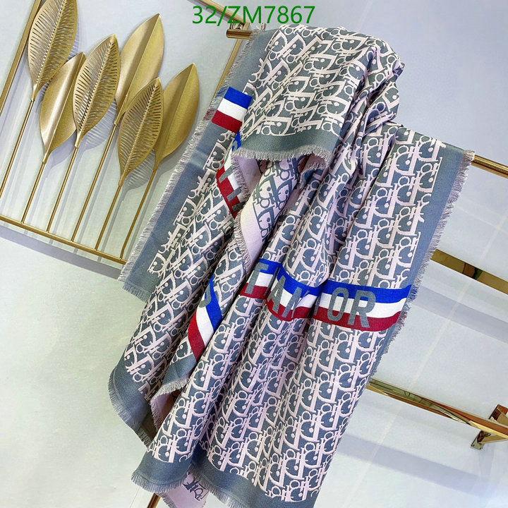 Scarf-Dior, Code: ZM7867,$: 32USD