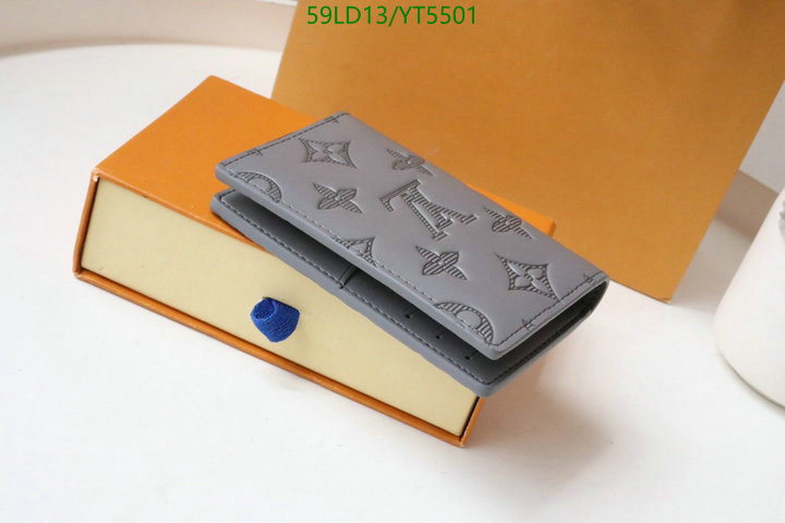 LV Bags-(Mirror)-Wallet-,Code: YT5501,$: 59USD