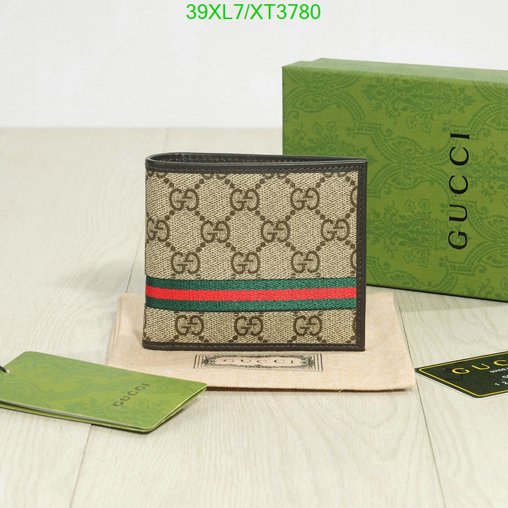 Gucci Bag-(4A)-Wallet-,Code: XT3780,$: 39USD