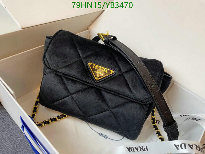 Prada Bag-(4A)-Diagonal-,Code: YB3470,$: 79USD