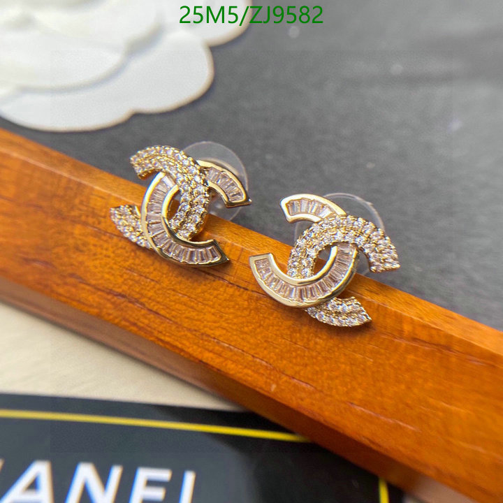 Jewelry-Chanel,Code: ZJ9582,$: 25USD