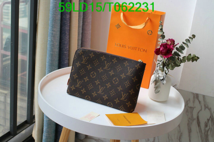 LV Bags-(Mirror)-Wallet-,Code: T062231,$: 59USD