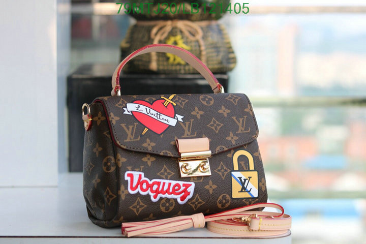 LV Bags-(4A)-Handbag Collection-,Code: LB121405,$: 79USD