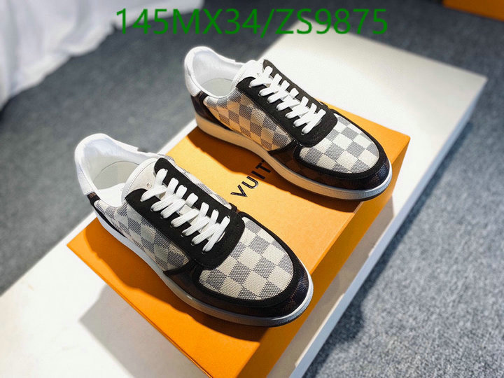 Men shoes-LV, Code: ZS9875,$: 145USD