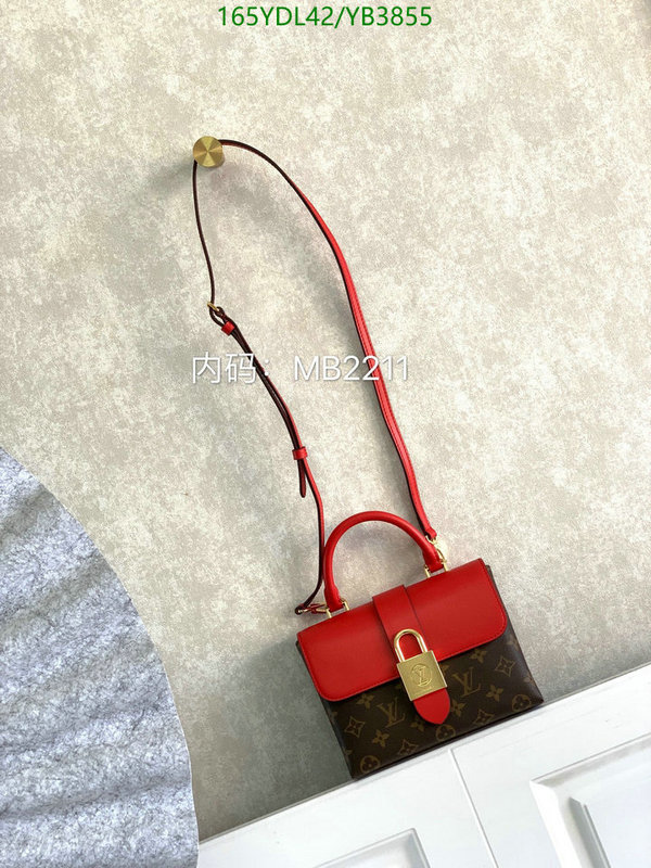 LV Bags-(Mirror)-Handbag-,Code: YB3855,$: 165USD