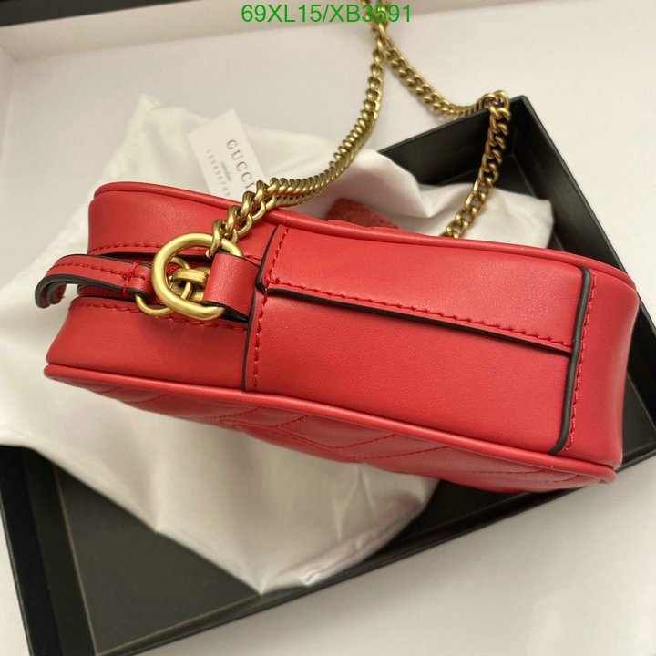 Gucci Bag-(4A)-Marmont,Code: XB3591,$: 69USD