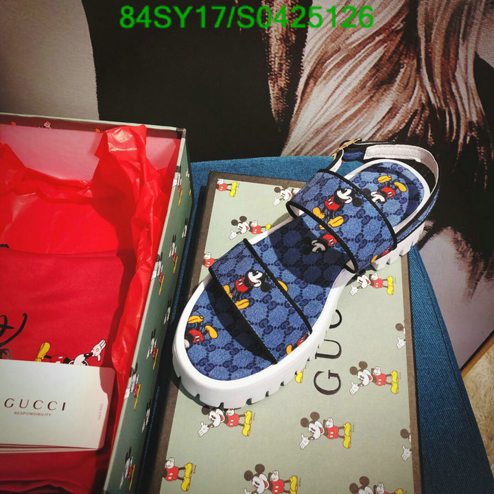 Women Shoes-Gucci, Code: S0425126,$: 84USD