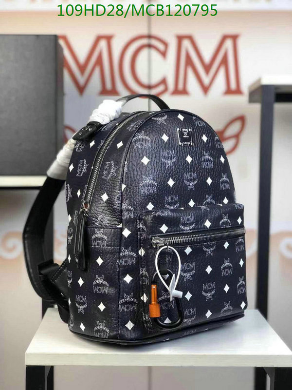 MCM Bag-(Mirror)-Backpack-,Code: MCB120794,$: 109USD