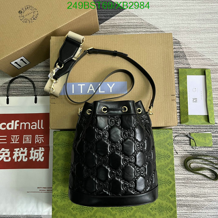 Gucci Bag-(Mirror)-Diagonal-,Code: XB2984,$: 249USD