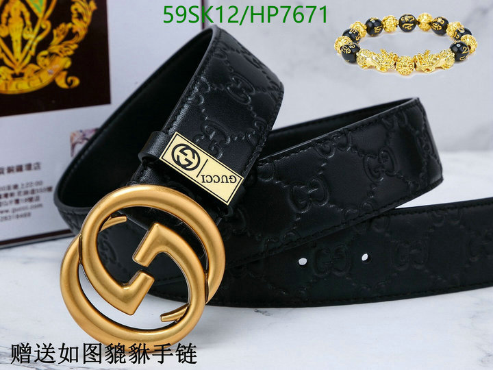 Belts-Gucci, Code: HP7671,$: 59USD