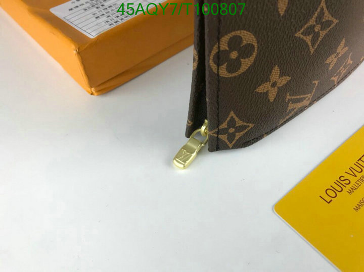 LV Bags-(4A)-Wallet-,Code: T100807,$: 45USD