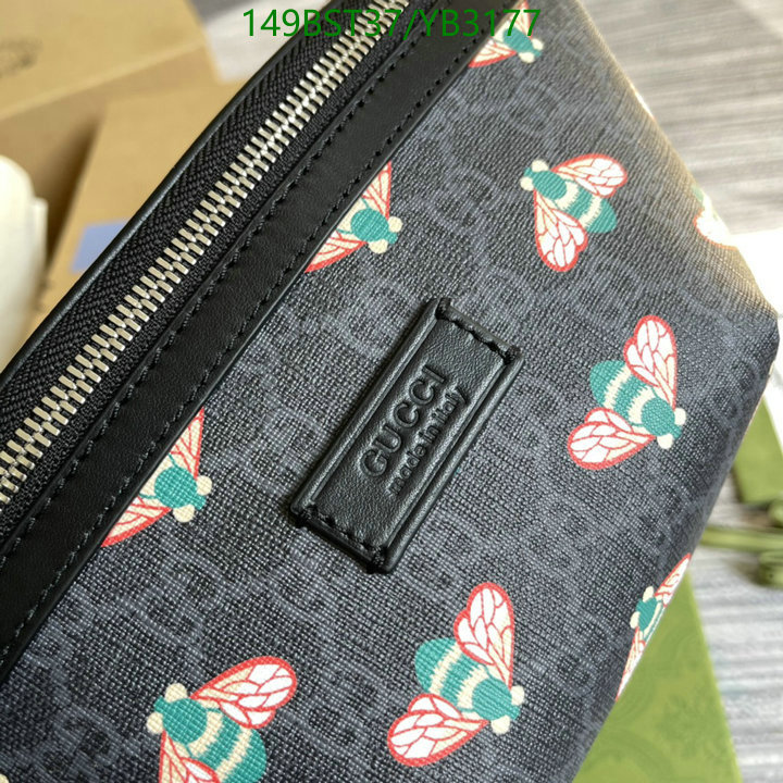 Gucci Bag-(Mirror)-Belt Bag-Chest Bag--,Code: YB3177,$: 149USD
