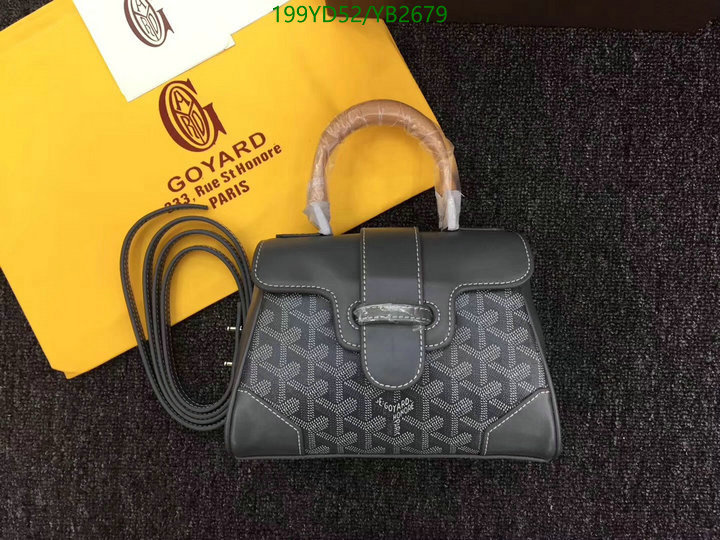 Goyard Bag-(Mirror)-Diagonal-,Code: YB2679,$: 199USD
