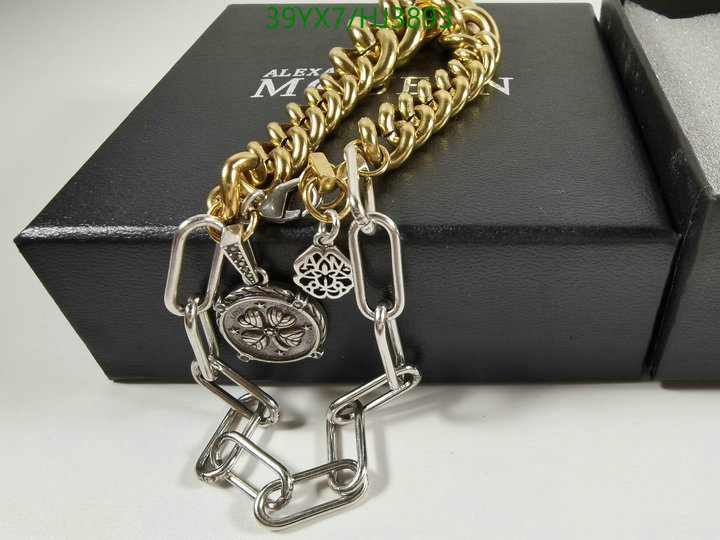 Jewelry-Alexander McQueen, Code: HJ3893,$: 39USD