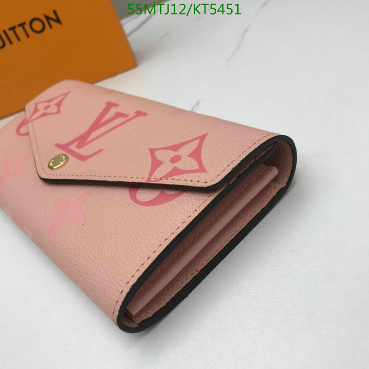 LV Bags-(4A)-Wallet-,Code: KT5451,$: 55USD