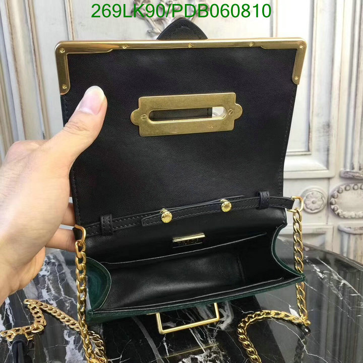 Prada Bag-(Mirror)-Diagonal-,Code: PDB060810,$: 269USD