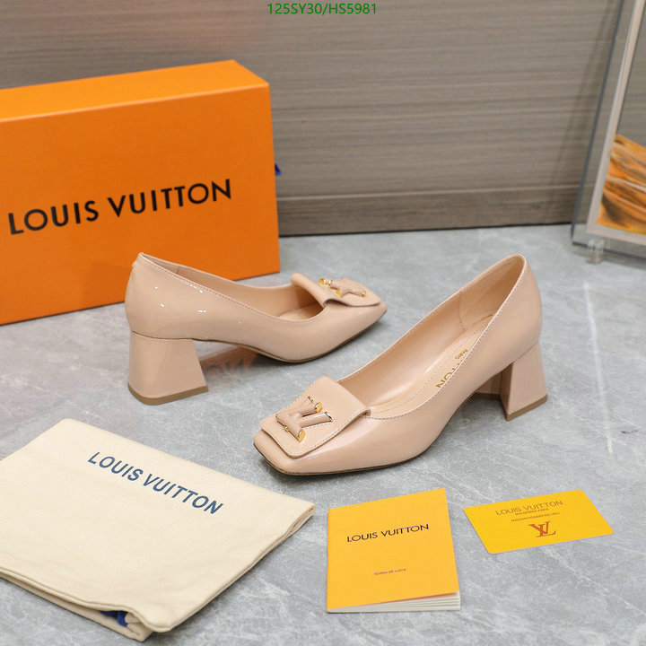 Women Shoes-LV, Code: HS5981,$: 125USD