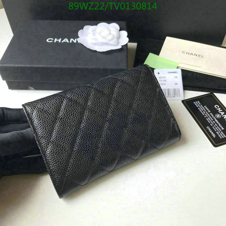 Chanel Bags ( 4A )-Wallet-,Code: TV0130814,$: 89USD