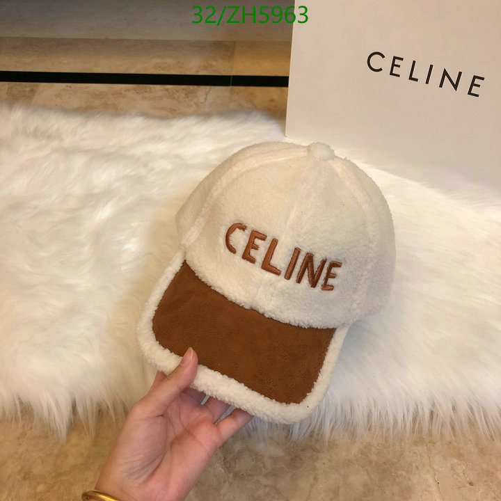 Cap -(Hat)-CELINE, Code: ZH5963,$: 32USD