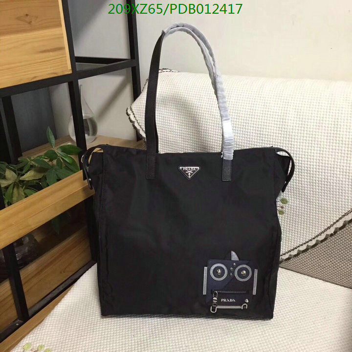 Prada Bag-(Mirror)-Handbag-,Code: PDB012417,$:209USD