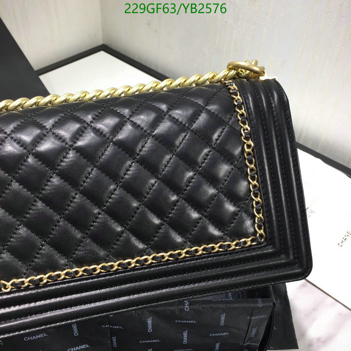 Chanel Bags -(Mirror)-Le Boy,Code: YB2576,$: 229USD