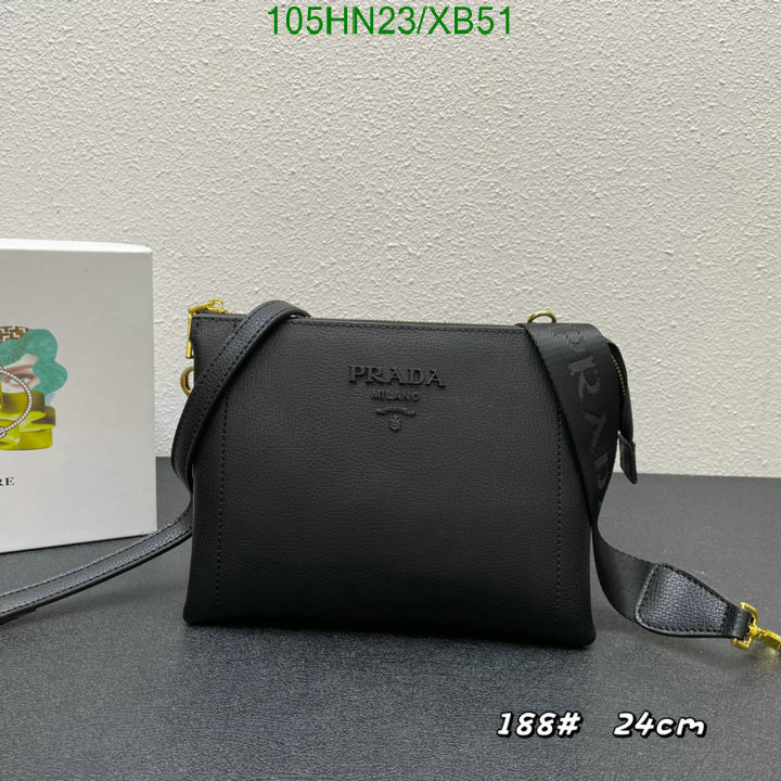 Prada Bag-(4A)-Diagonal-,Code: XB51,$: 105USD