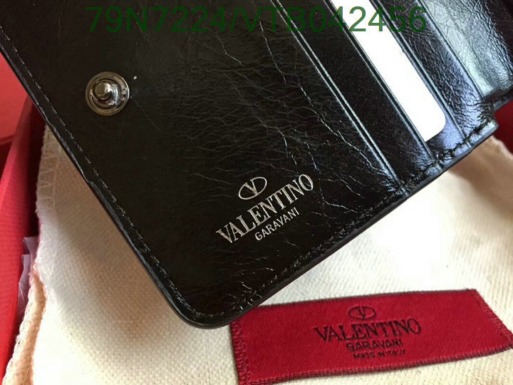 Valentino Bag-(Mirror)-Wallet-,Code: VTB042456,$:79USD