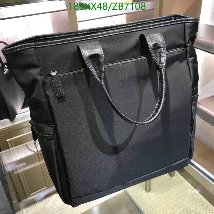 Prada Bag-(Mirror)-Handbag-,Code: ZB7108,$: 189USD