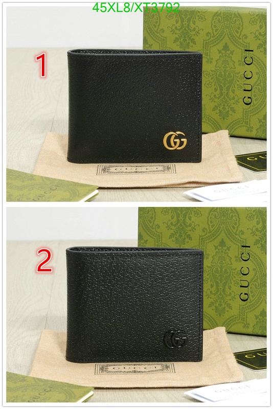 Gucci Bag-(4A)-Wallet-,Code: XT3792,$: 45USD