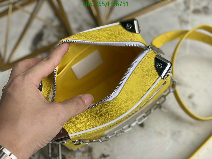 LV Bags-(Mirror)-Petite Malle-,Code: HB6731,$: 205USD